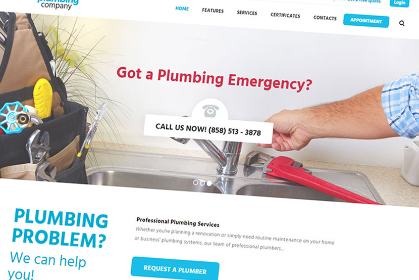 Plumber website